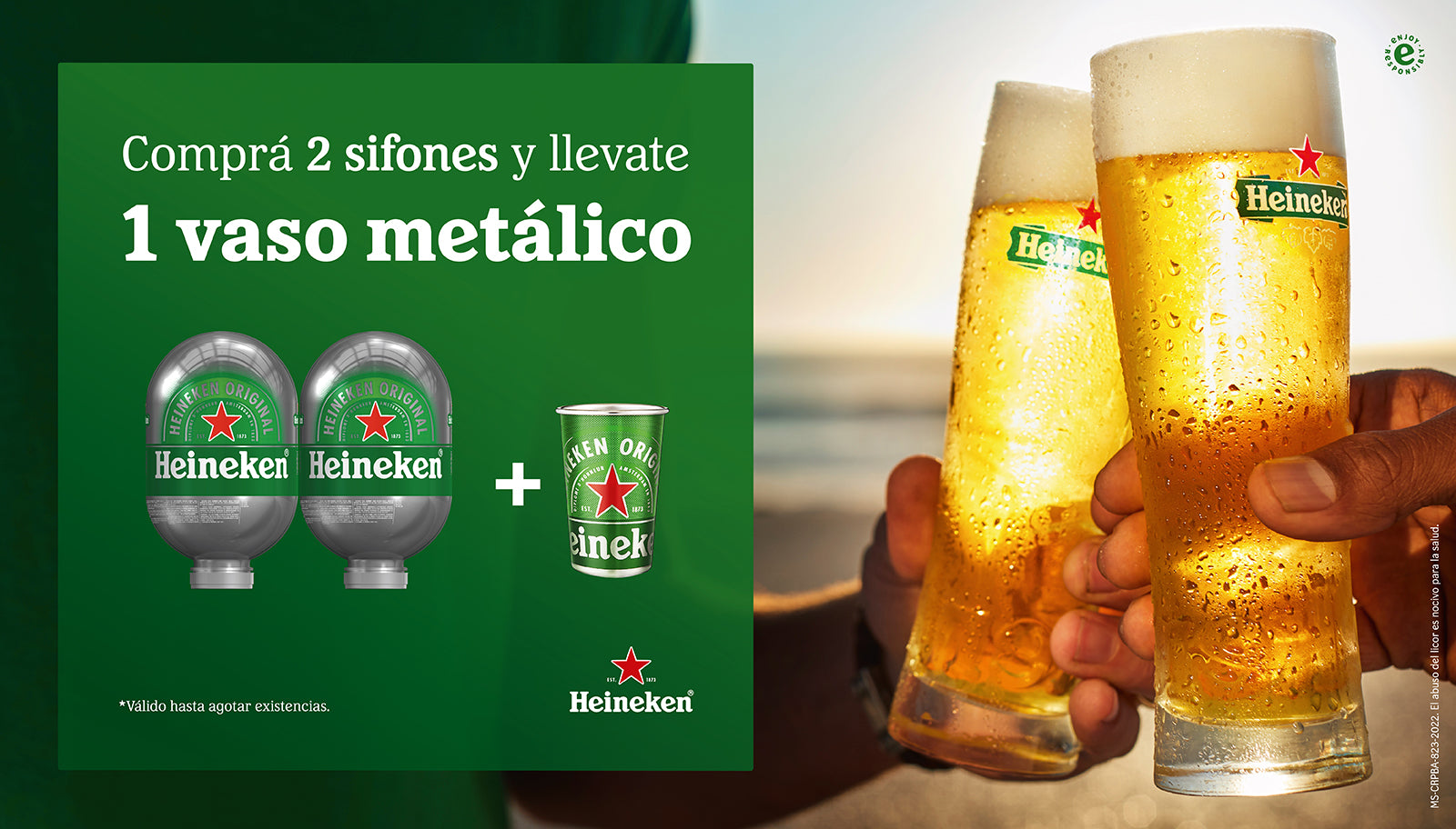 Heineken lanza dispensadores de cerveza para el hogar